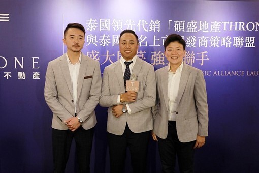 左起翁山益/Eason執行業務董事、創辦人陳復宇/Tank、裴家榆/Lei執行業務董事。 圖片來源:碩盛國際不動產